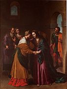 La Visitación, de Alessandro Turchi (Museo del Prado)