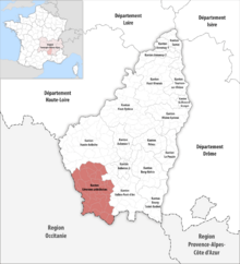 Locator map of Kanton Les Cévennes Ardéchoises.png