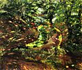 Lovis Corinth Waldinneres in Bernried 1892