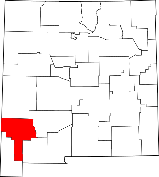 Map of New Mexico highlighting Grant County.svg