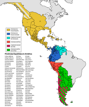 Archivo:Mapa de la América Española en 1800