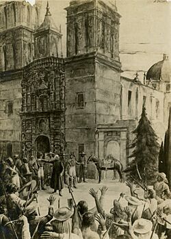 Archivo:Miguel Hidalgo y Costilla antes del grito de Dolores, pintura de Unzueta