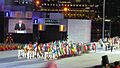Opening Ceremony of Singapore YOG 2010 flags 2