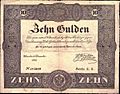 PONB 10 Gulden 1834 obverse