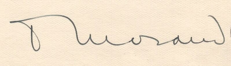 Paul Morand signature