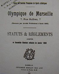 Archivo:Reglement Olympique de Marseille 1900