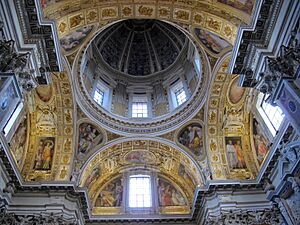 Archivo:S.m. maggiore, cappella del ss. sacramento (sistina), del fontana (1584-7) con marmi dal settizionio 03