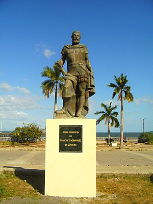 Archivo:Statue von Francisco Hernández de Córdoba