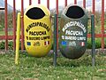 Trash bin Peru Pacucha