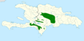 Turdus swalesi map