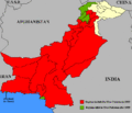 West Pakistan Map
