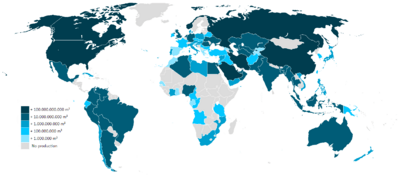 Archivo:World - Natural Gas Production of Countries