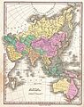 1827 Finley Map of Asia and Australia - Geographicus - Asia-finley-1827