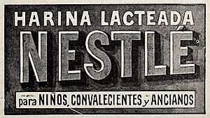 Archivo:1908-09-19, Blanco y Negro, Harina lacteada Nestlé