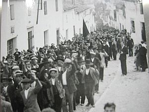 Archivo:1 de Mayo de 1936, en Fregenal de la Sierra (Badajoz)