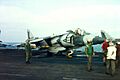 AV-8B VMA-331 on USS Nassau (LHA-4) during 1991 Gulf War
