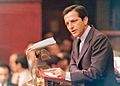 Adolfo Suárez, durante su discurso de investidura en el Congreso de los Diputados