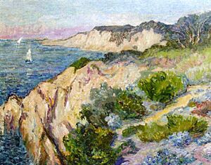 Archivo:Anna Boch Falaise - Côte de Bretagne - 1900-1902