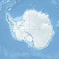 Antarctica relief location map