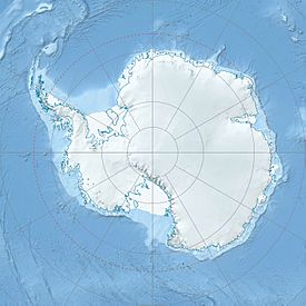 Isla de Ross ubicada en Antártida