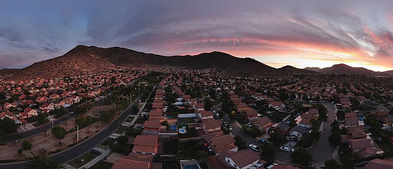 Atardecer, Ciudad de los Valles