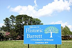 Barrett (Station), TX Entrance Sign.jpg