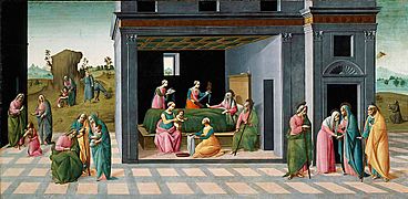 Bartolommeo di Giovanni - Scenes from the Life of Saint John the Baptist
