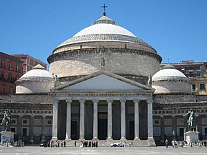 Archivo:Basilica of San Francesco di Paola, Naples
