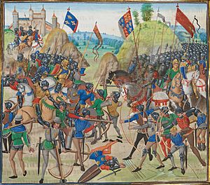 Archivo:Battle of crecy froissart