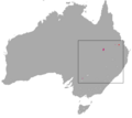 Bridled Nail-tail Wallaby area