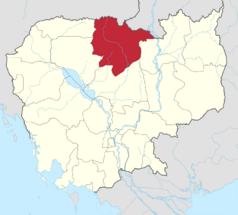 Cambodia Preah Vihear Province locator map.svg