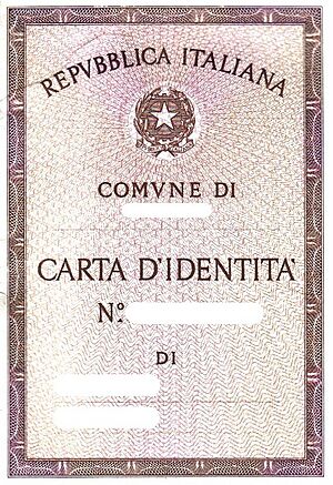 Archivo:Carta identita italiana