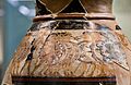 Chigi Painter - CVPAP 32 A 3 - battle of phalanxes - chariots and riders - judgement of Paris - hunting scenes - Roma MNEVG 22679 - 23