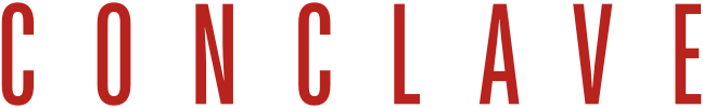 Conclave logo red