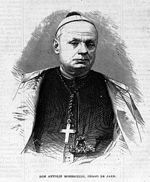 Archivo:Don Antolín Monescillo, obispo de Jaén, en La Ilustración de Madrid