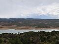 Embalse de Santolea, cuenca del río Guadalope, demarcación hidrográfica Ebro (Castellote,Teruel)