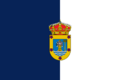 Flag of La Palma with CoA