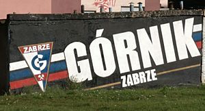 Archivo:Górnik Zabrze mural