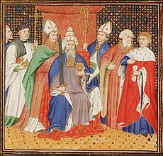 Archivo:Henry II crowned Holy Roman Emperor