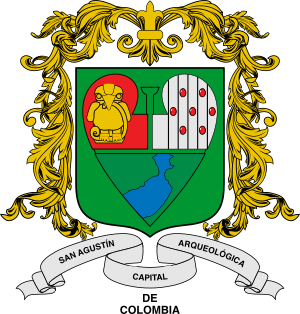 Archivo:Heraldica Escudo de San Agustin (Huila)