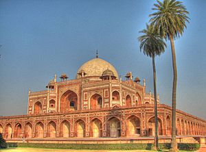 Archivo:Humayun's mausoleum, Delhi