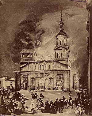 Archivo:Incendio de la Iglesia de la Compañía (cropped)