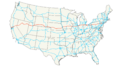Interstate 80 map