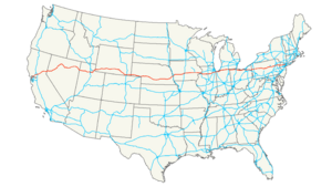 Archivo:Interstate 80 map