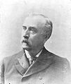 J. Sterling Morton, head-and-shoulders portrait, facing left