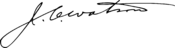 John Christian Watson signature.svg