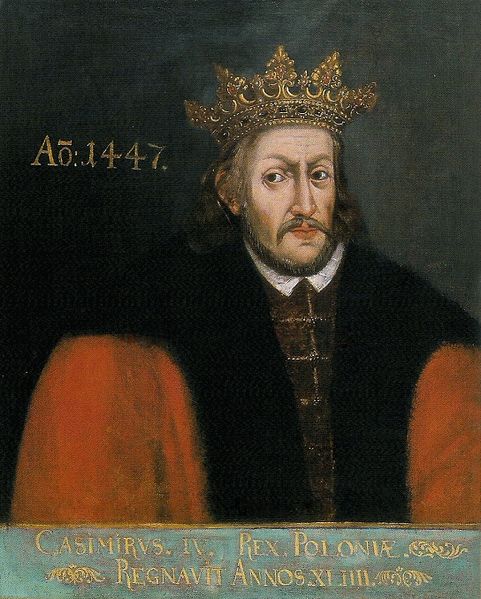 Kazimier Jagajłavič. Казімер Ягайлавіч (1645)