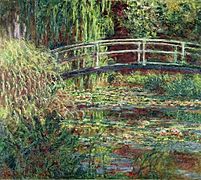 Le bassin aux nymphéas, harmonie rose Claude Monet