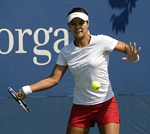 Archivo:Li Na at the 2009 US Open 01