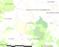 Map commune FR insee code 11204